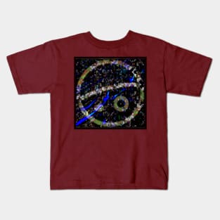 ElectroHeavie Logo Song Art f6 Kids T-Shirt